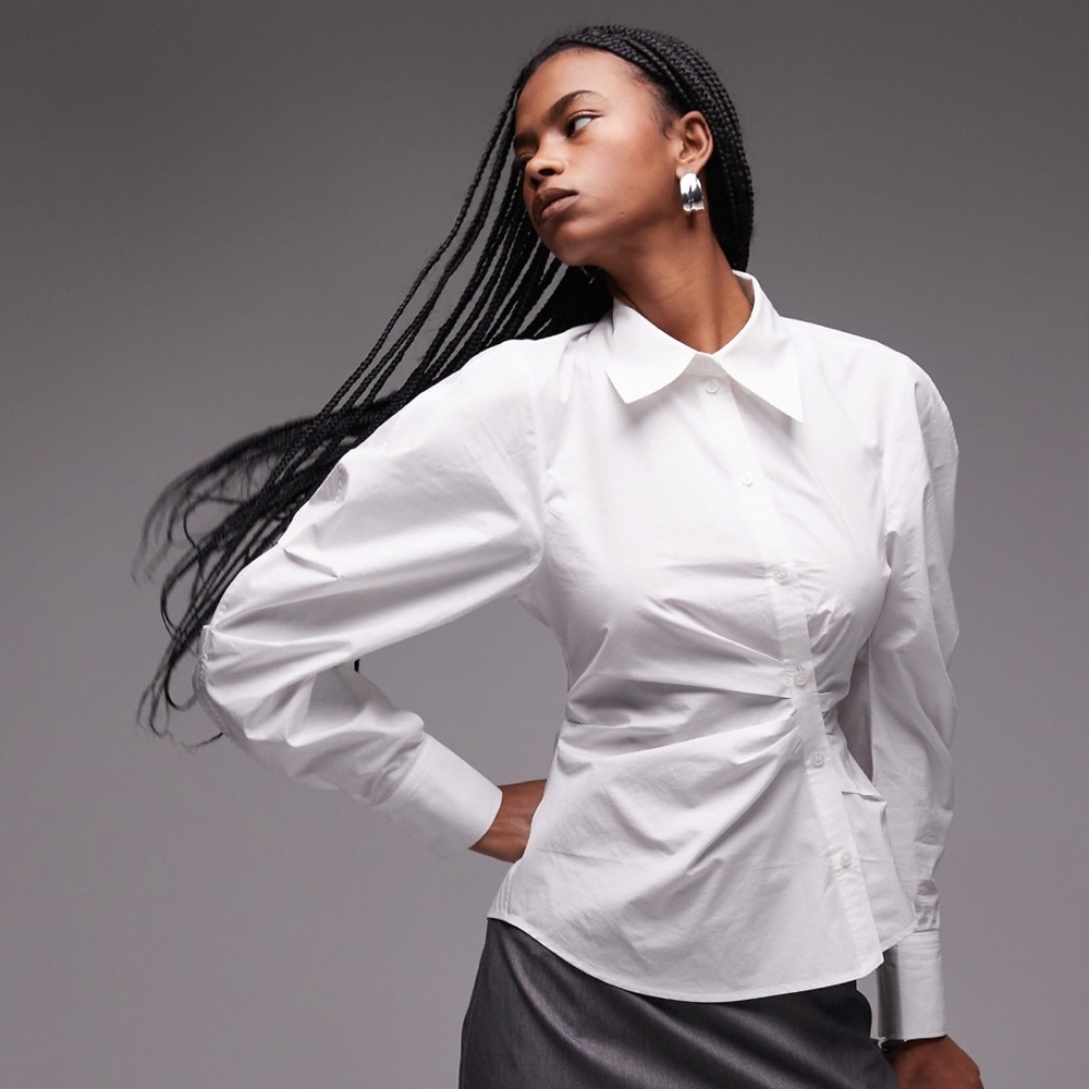 NWT - & Other Stories Asymmetric Button Down